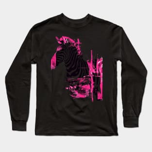 Zebra Ungulate Unity Long Sleeve T-Shirt